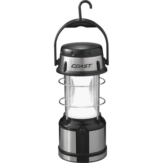 Coast EAL17 8.25 In. H. x 4.2 In. Dia. Gray Plastic LED Lantern