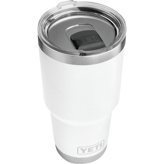 Yeti Rambler 30 Oz. White Stainless Steel Insulated Tumbler with MagSlider Lid