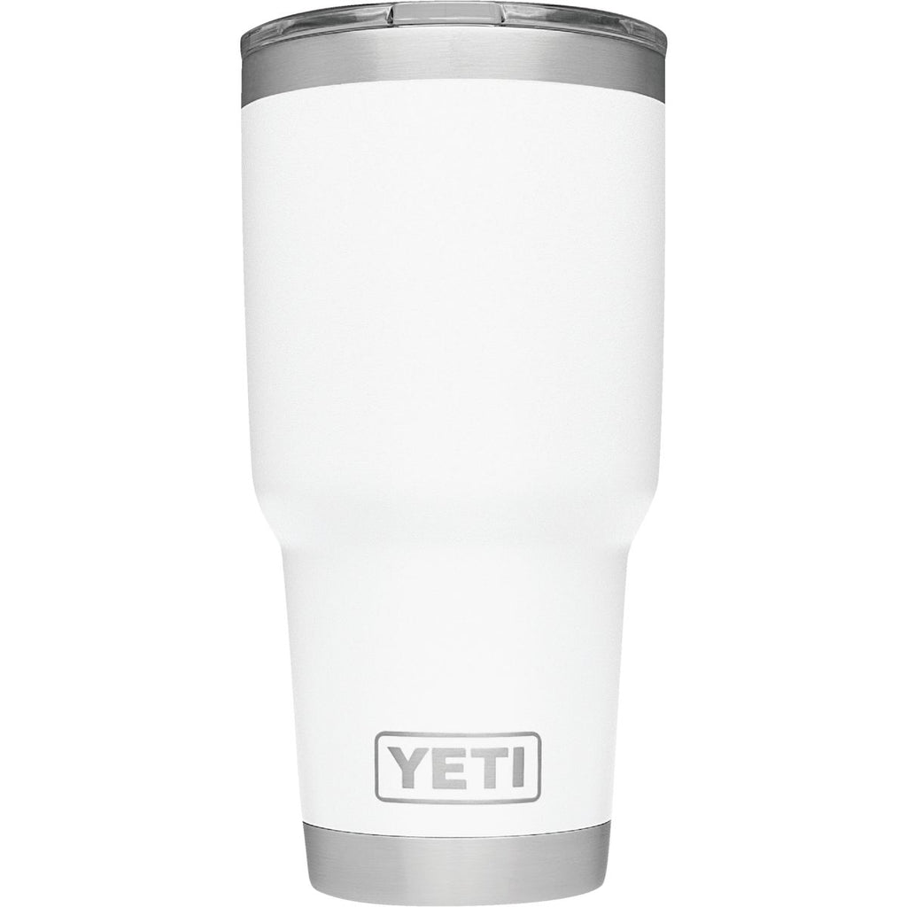 Yeti Rambler 30 Oz. White Stainless Steel Insulated Tumbler with MagSlider Lid