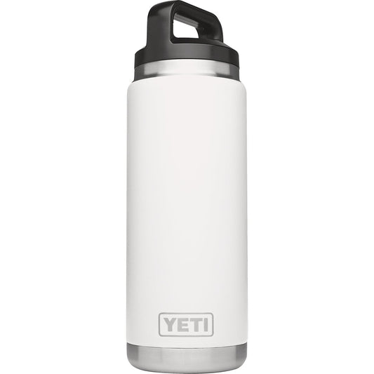 Yeti Rambler 26 Oz. White Stainless Steel Insulated Vacuum Bottle