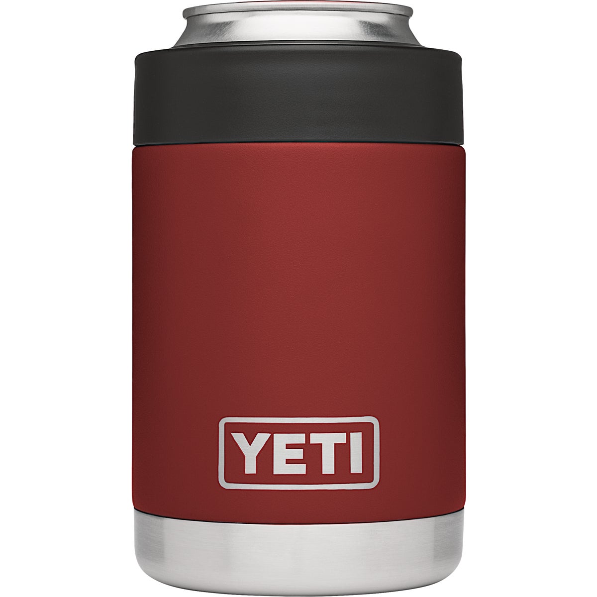 Yeti Rambler Colster 12 Oz. Brick Red Stainless Steel Insulated Drink Holder