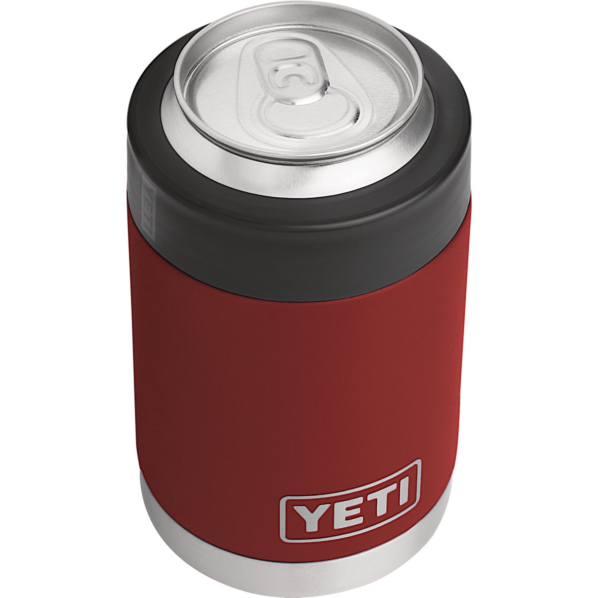 Yeti Rambler Colster 12 Oz. Brick Red Stainless Steel Insulated Drink Holder