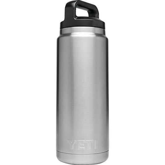 Yeti Rambler 26 Oz. Silver Stainless Steel Insulated Vacuum Bottle