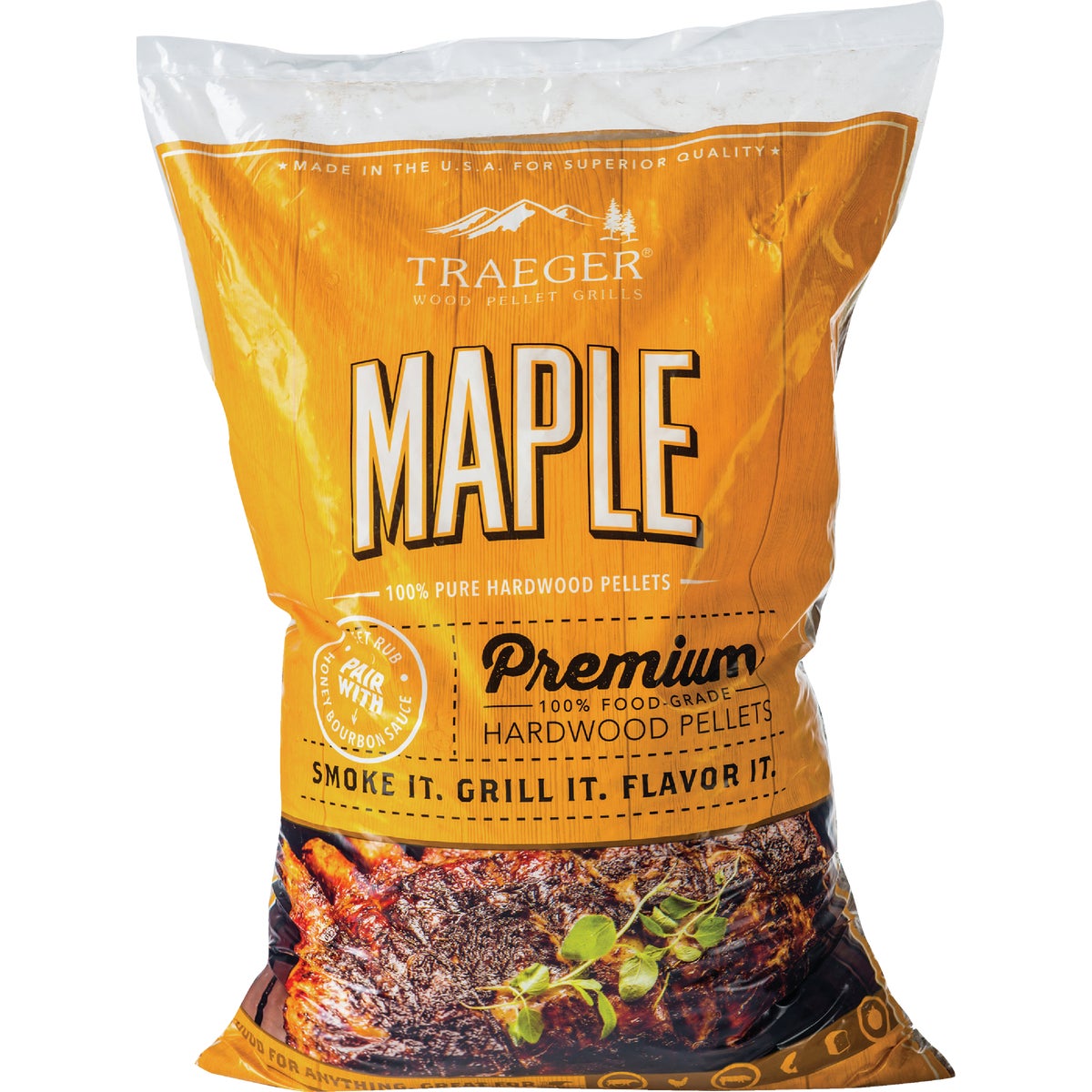 Traeger 20 Lb. Maple Wood Pellet