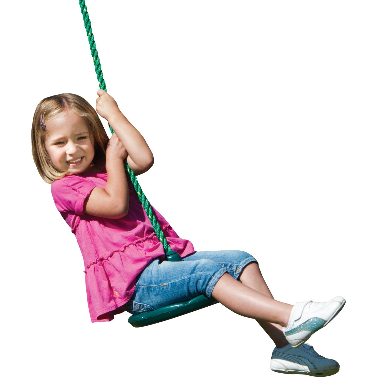 Swing N Slide Shooting Star Green Disc Swing