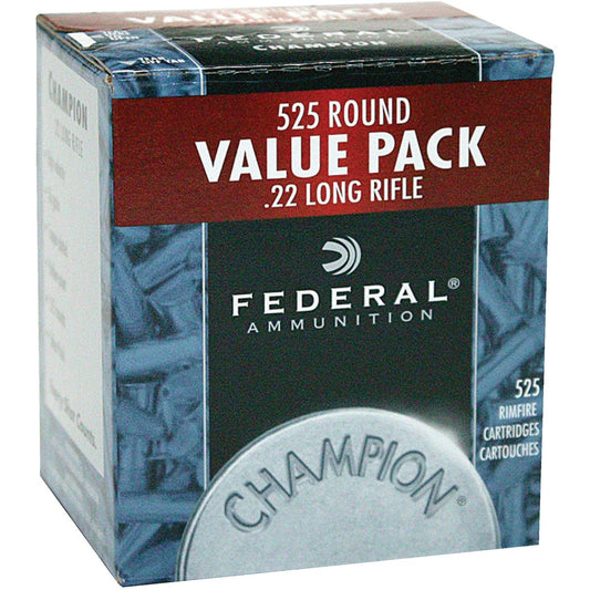 Federal Champion .22 LR 36 Grain Hollow Point Rimfire Ammunition Cartridges