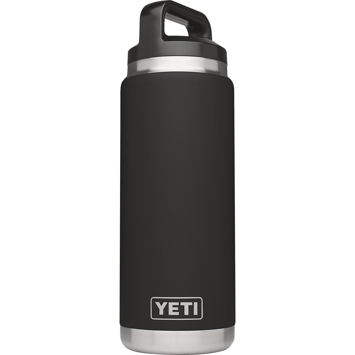 Yeti Rambler 26 Oz. Black Stainless Steel Insulated Vacuum Bottle