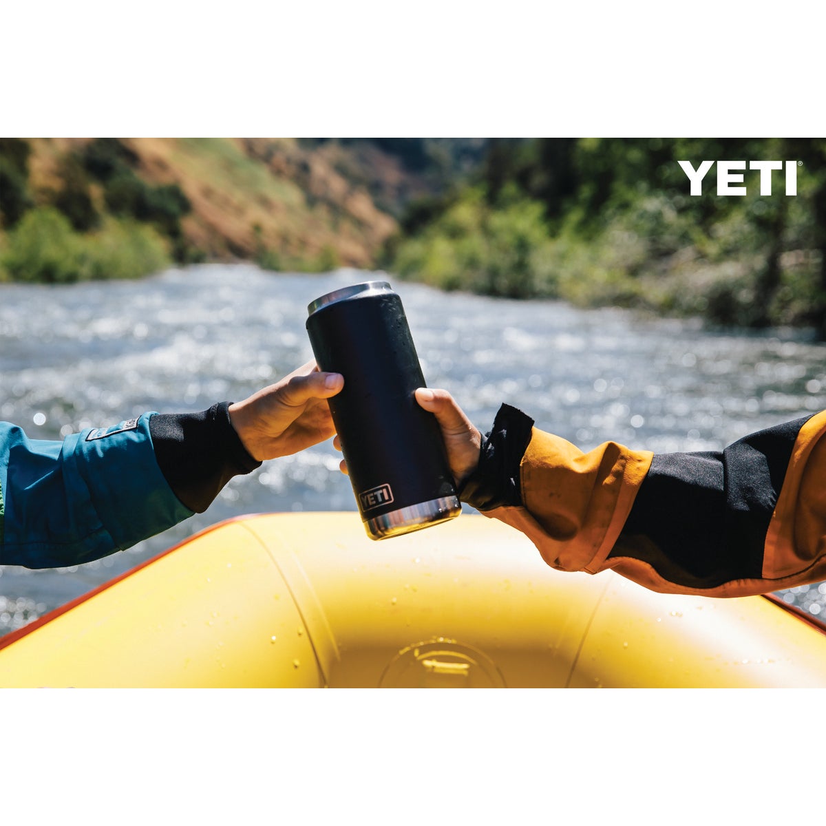 Yeti Rambler 26 Oz. Black Stainless Steel Insulated Vacuum Bottle