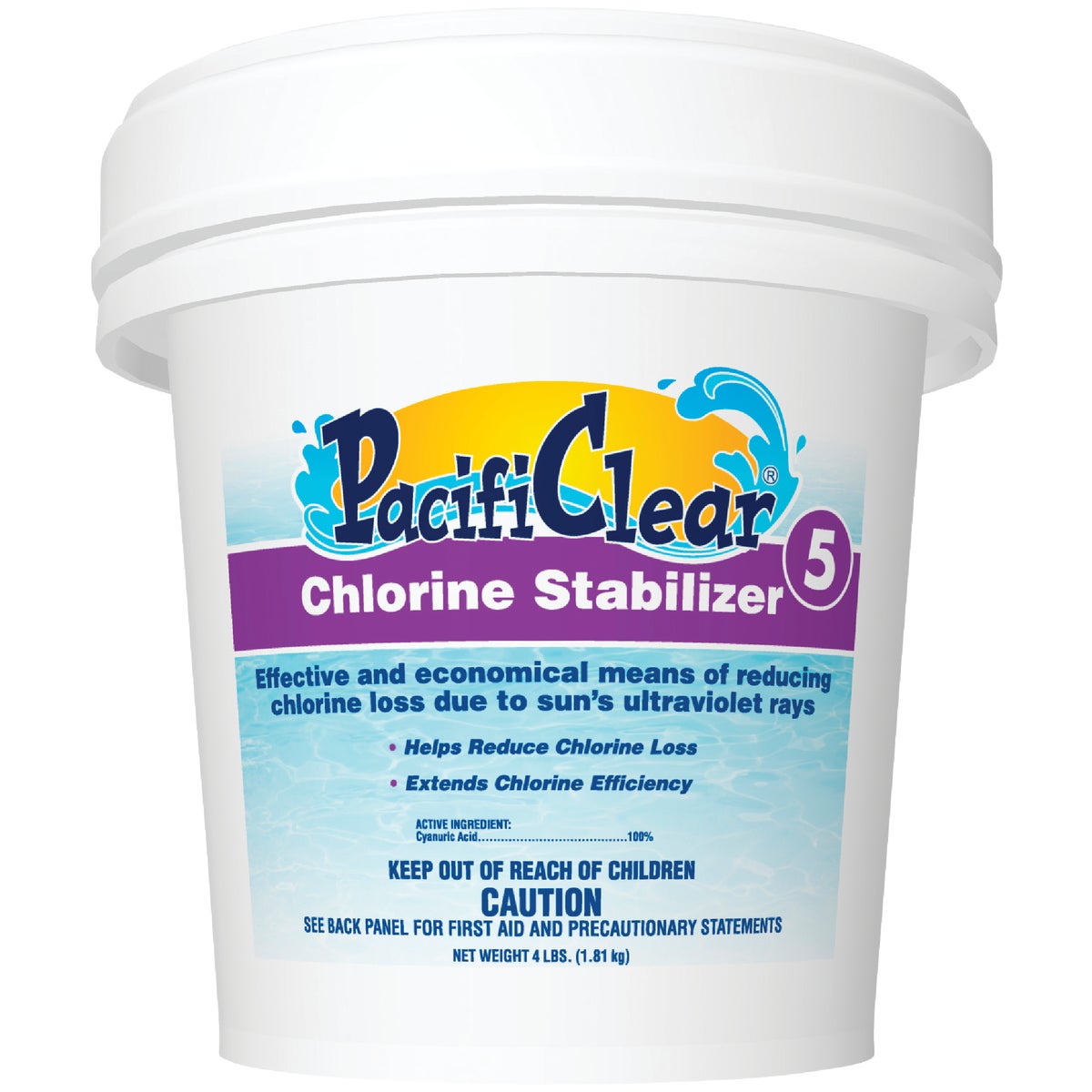 PacifiClear 4 Lb. Chlorine Stabilizer Granule