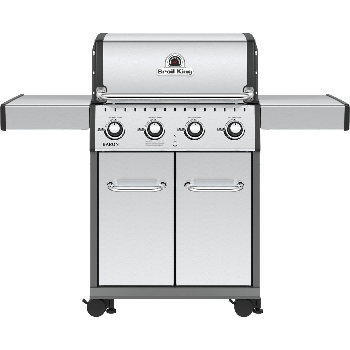 Broil King Baron S420 Pro Special Edition 4-Burner Stainless Steel 40,000 BTU LP Gas Grill