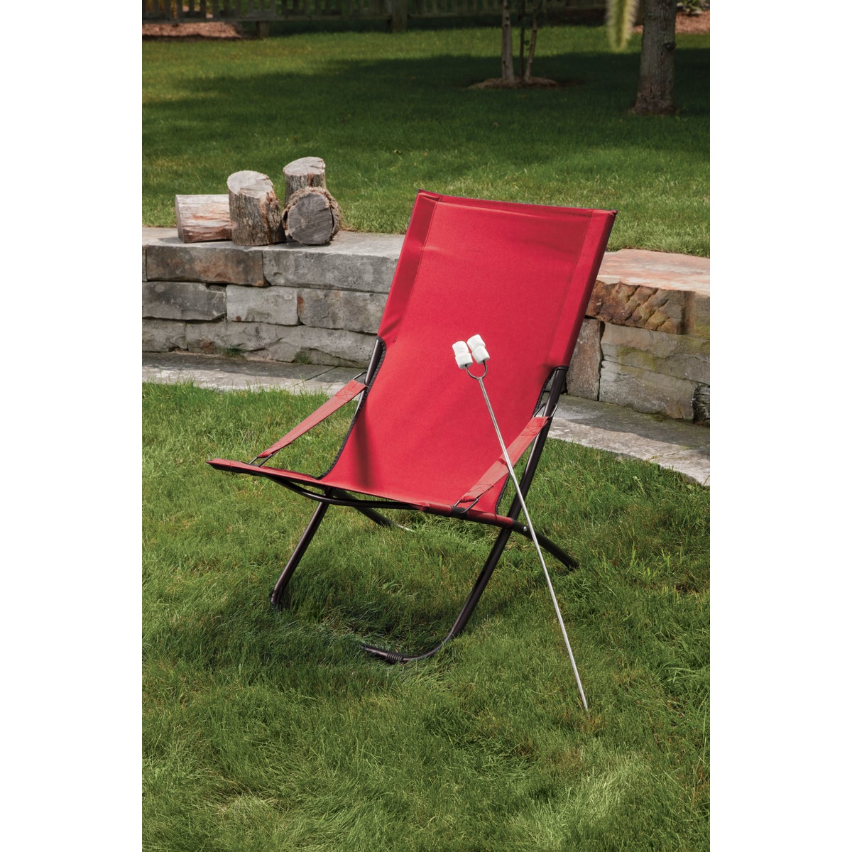 Pride Family Brands Folding Hammock Chair, Red