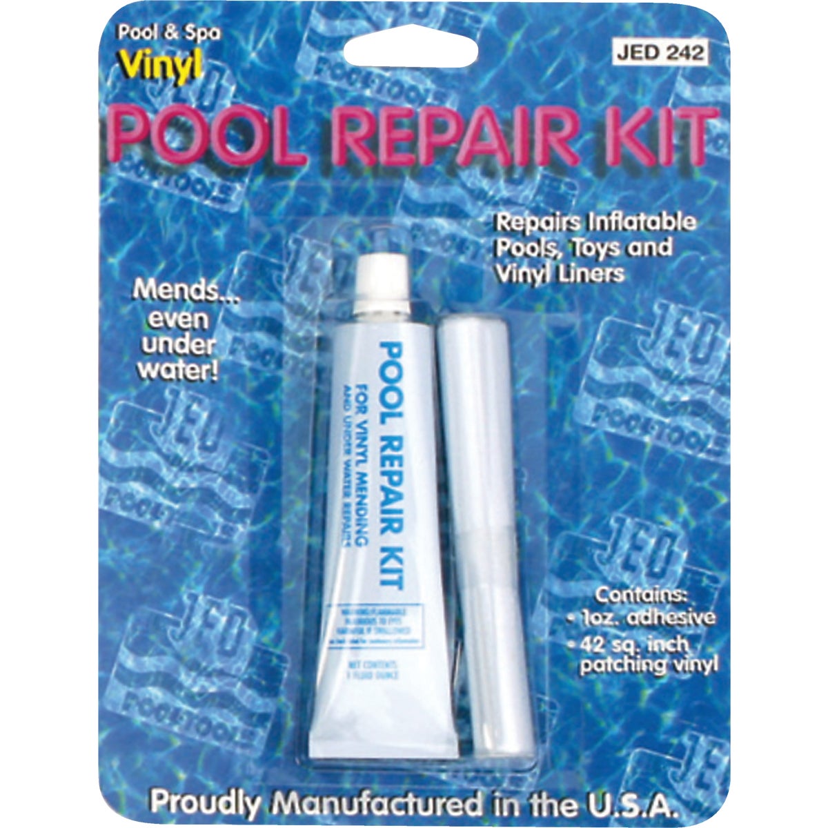 JED Pool 42 Sq. In. Vinyl Pool Repair Kit