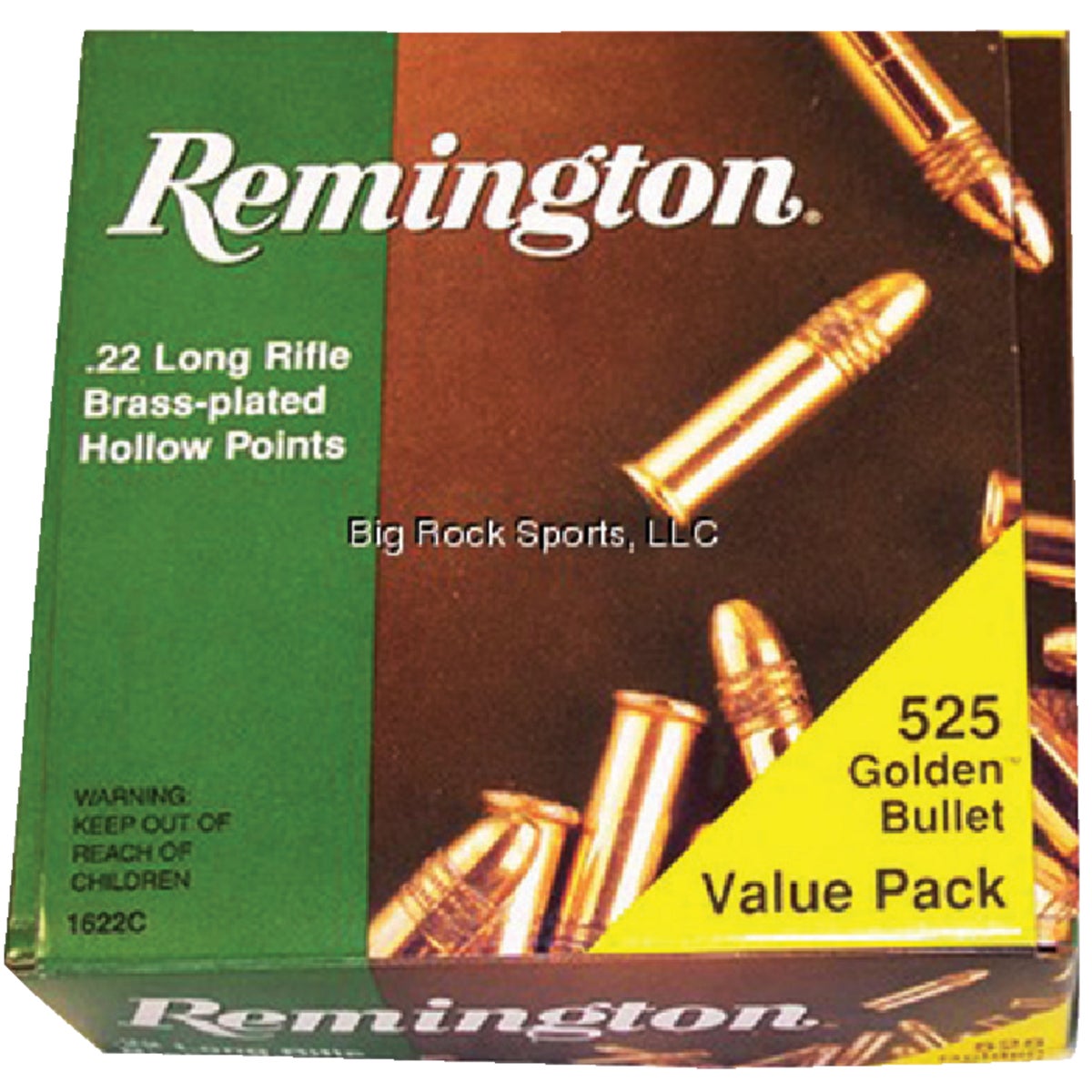 Remington Golden Bullet .22 LR 40 Grain Hollow Point Rimfire Ammunition Cartridges