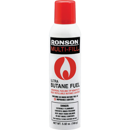 Ronson 5.82 Oz. Multi-Fill Butane Lighter Fuel