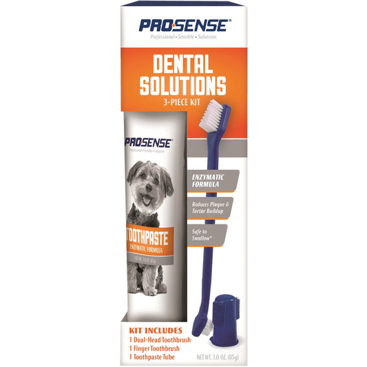 Pro-Sense 3-Piece Dog Dental Kit