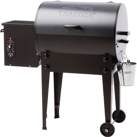 Traeger Tailgater 20 Blue 19,500-BTU 300 Sq. In. Wood Pellet Grill