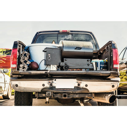 Traeger Tailgater 20 Blue 19,500-BTU 300 Sq. In. Wood Pellet Grill