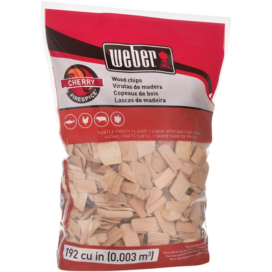 Weber FireSpice 192 Cu. In. Cherry Smoking Chips