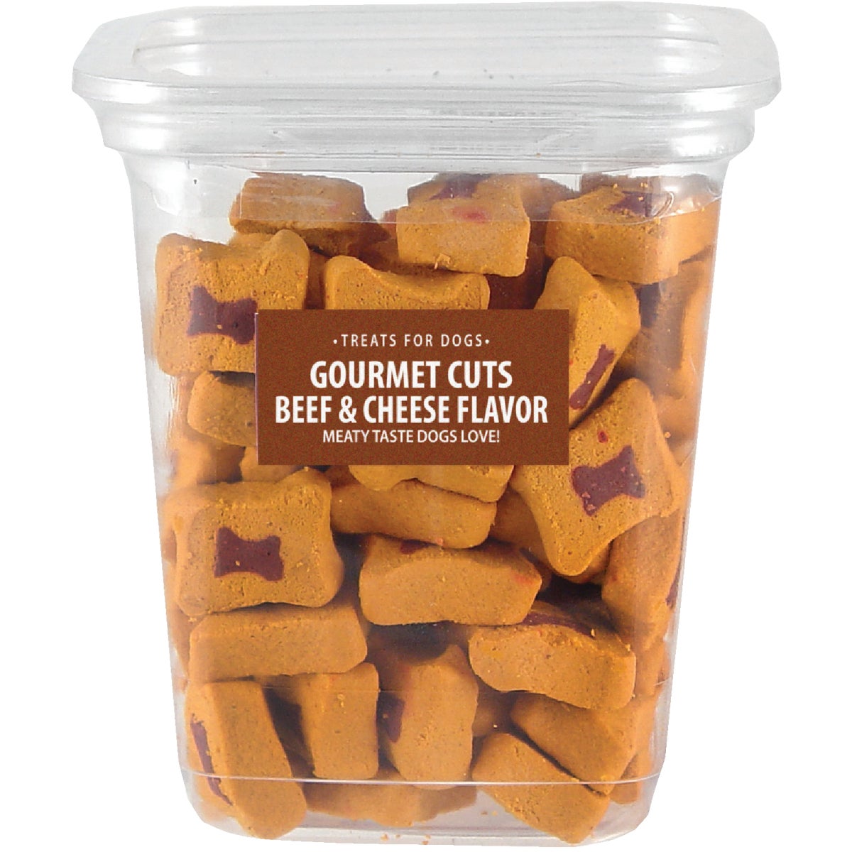 Sunshine Mills Meaty Treats Beef & Cheese Flavor Chewy Dog Treat, 20 Oz.