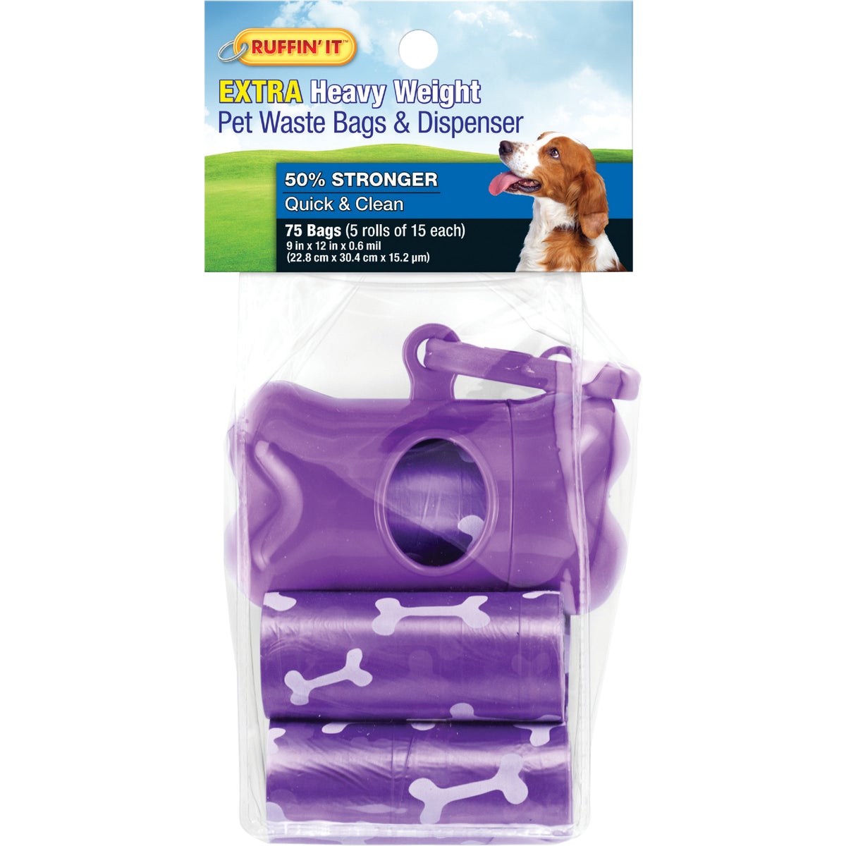 Westminster Pet Ruffin' it Pet Waste Bags & Dispenser