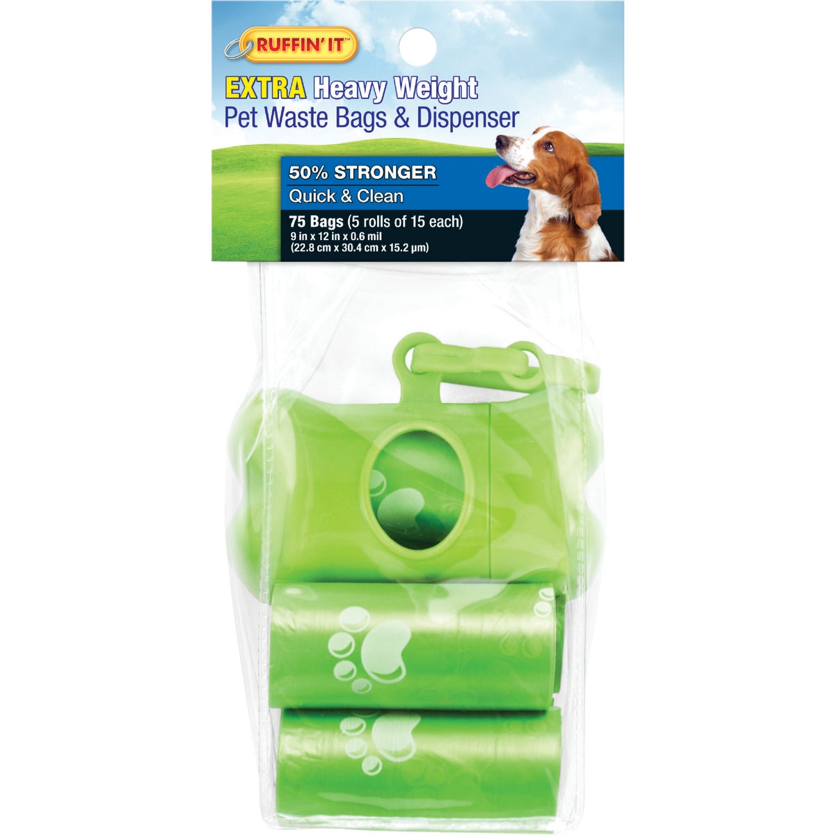 Westminster Pet Ruffin' it Pet Waste Bags & Dispenser