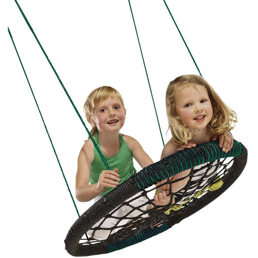 Swing N Slide Black Monster Web Swing