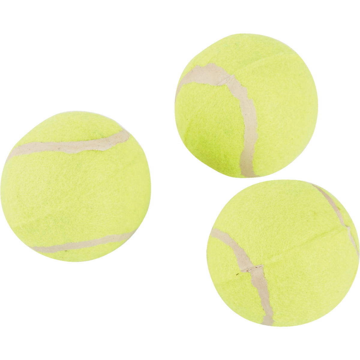 Smart Savers 6 Cm. Dia. Tennis Ball Dog Toy (3-Pack)