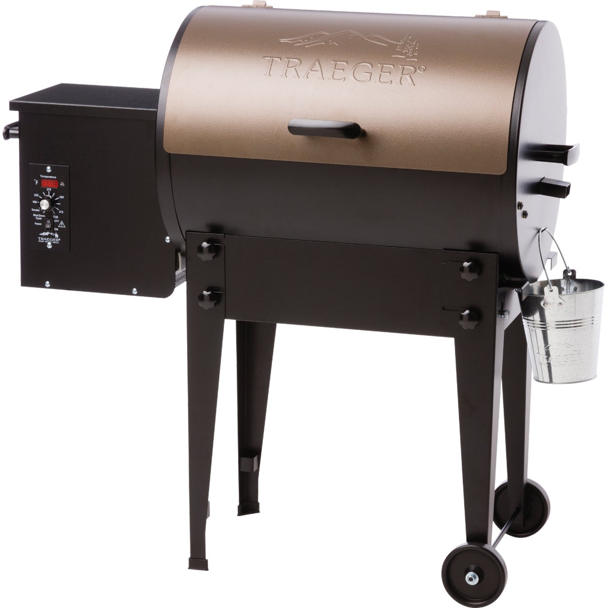 Traeger Tailgater 20 Bronze 19,500-BTU 300 Sq. In. Wood Pellet Grill