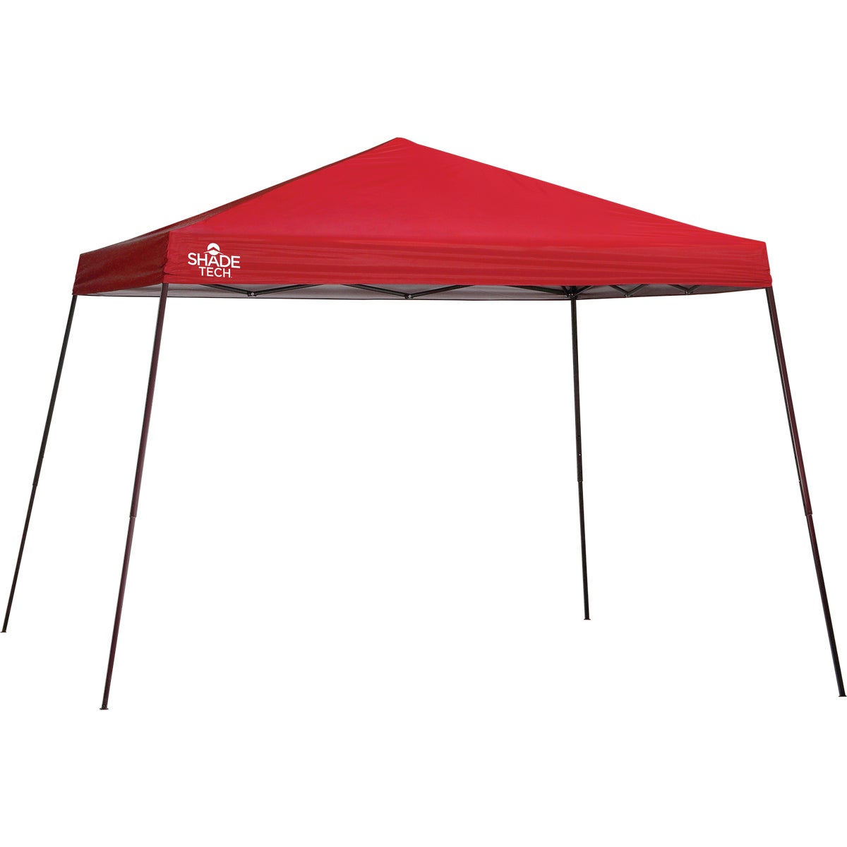 Quik Shade Shade Tech 12 Ft. x 12 Ft. Red Aluminex Fabric Canopy