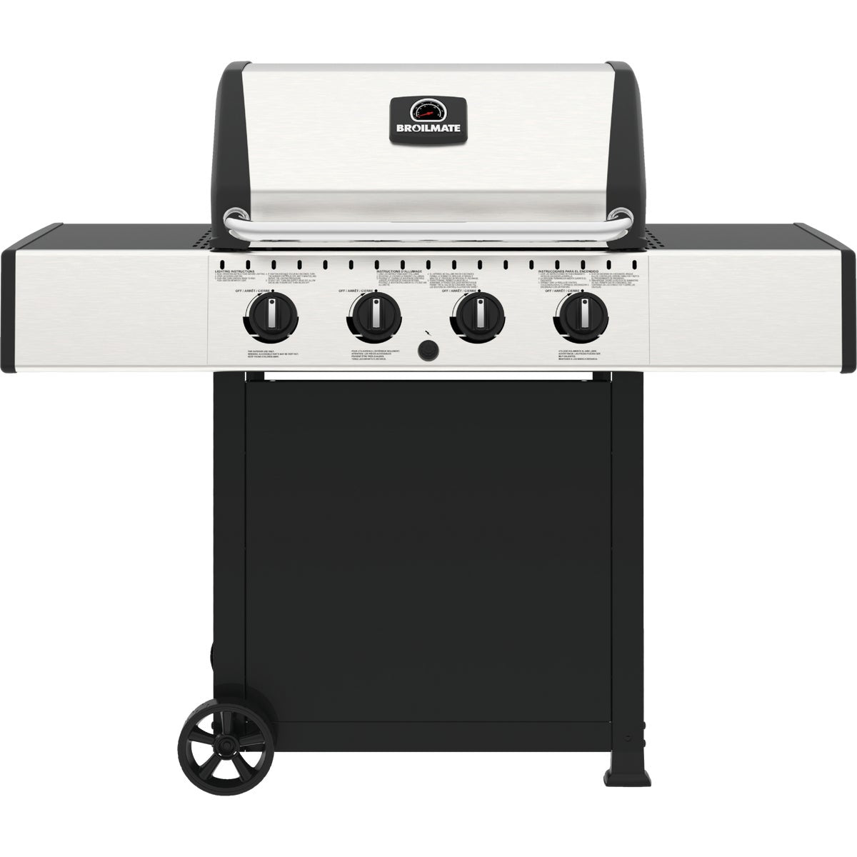 Broil Mate 4-Burner Stainless Steel 40,000-BTU LP Gas Grill