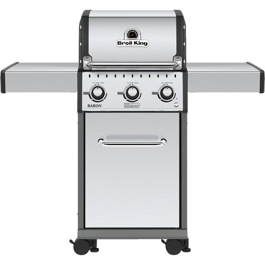 Broil King Baron S320 3-Burner Stainless Steel 30,000-BTU LP Gas Grill