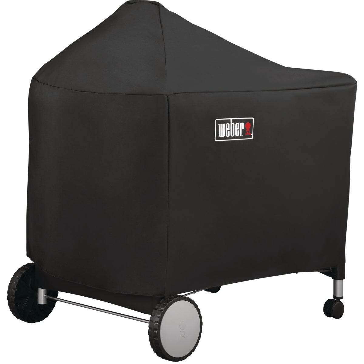 Weber Performer Premium Deluxe 49 In. Black Polyester Grill Cover