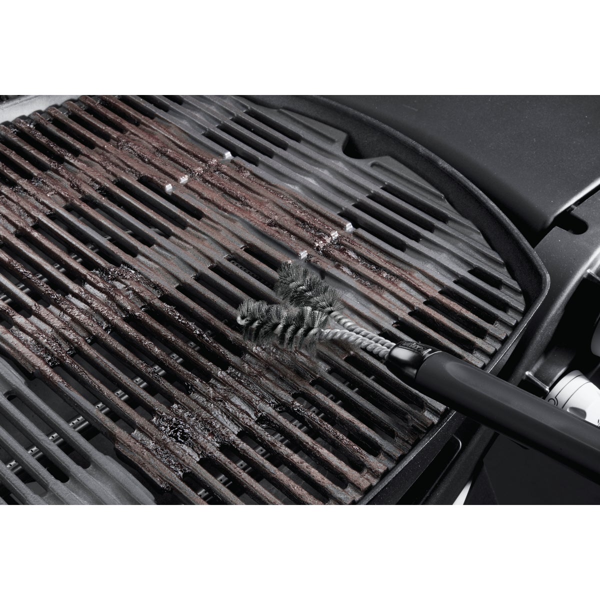 Weber 11.5 In. Stainless Steel Bristles Cast Iron Grill Cleaning Brush