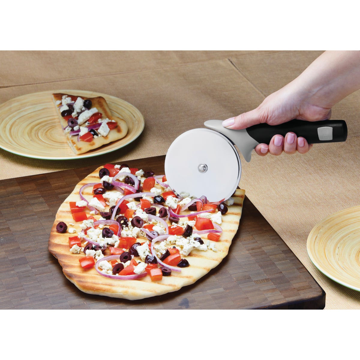 Weber 4 In. Dia. Stainless Steel Pizza Cutter