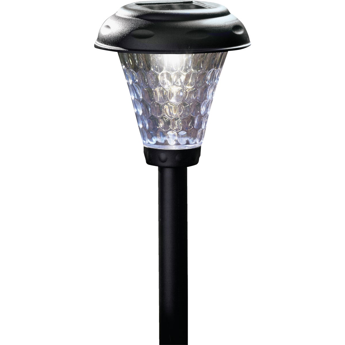 Moonrays Payton Black 2.4 Lumens Plastic Solar Path Light (8-Pack)