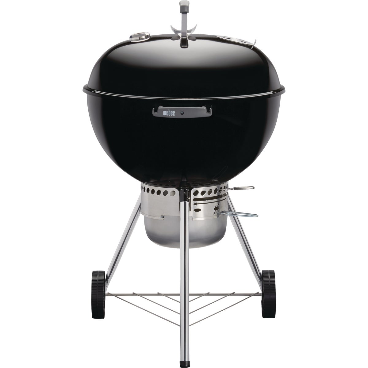 Weber Original Kettle 22 In. Dia. Black Premium Charcoal Grill