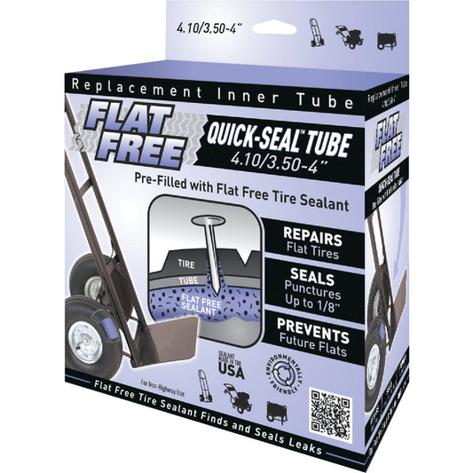 Flat Free Sealant Filled 4 In. Hand Truck Tire Inner Tube