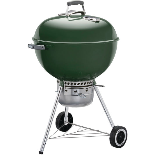 Weber Original Kettle 22 In. Dia. Green Premium Charcoal Grill