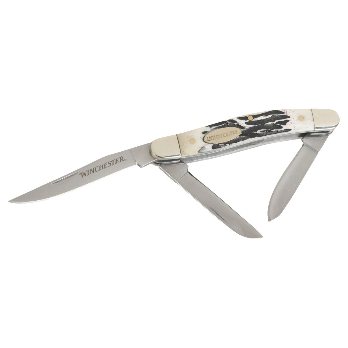 Winchester Stockman 3-Blade 3-1/2 In. Pocket Knife