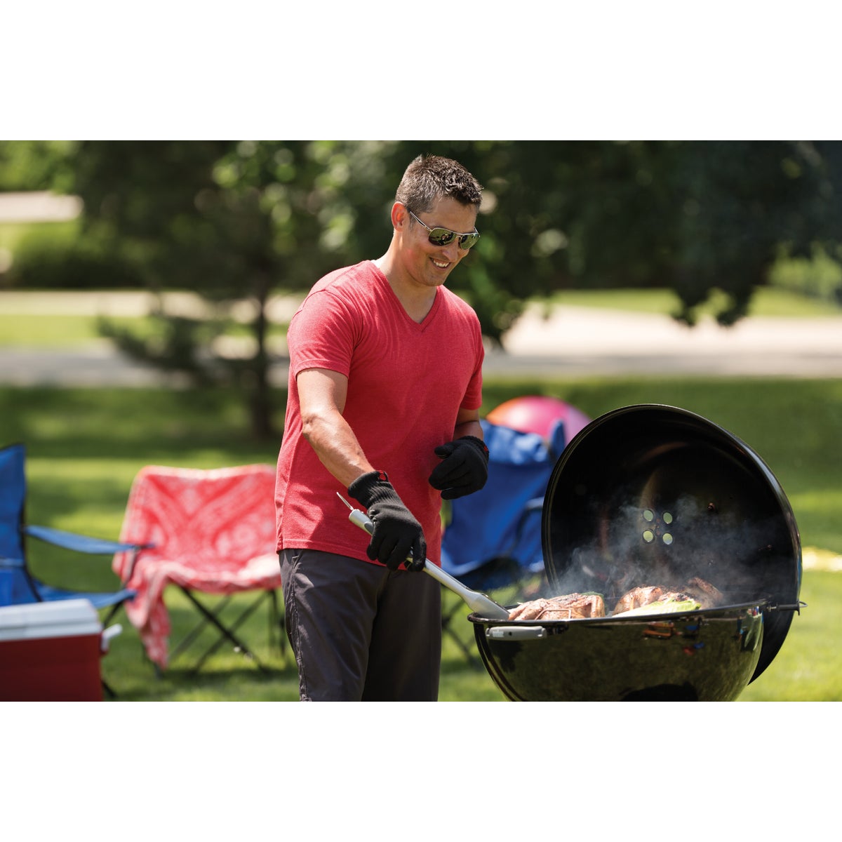 Weber Original Kettle 26 In. Dia. Black Charcoal Grill