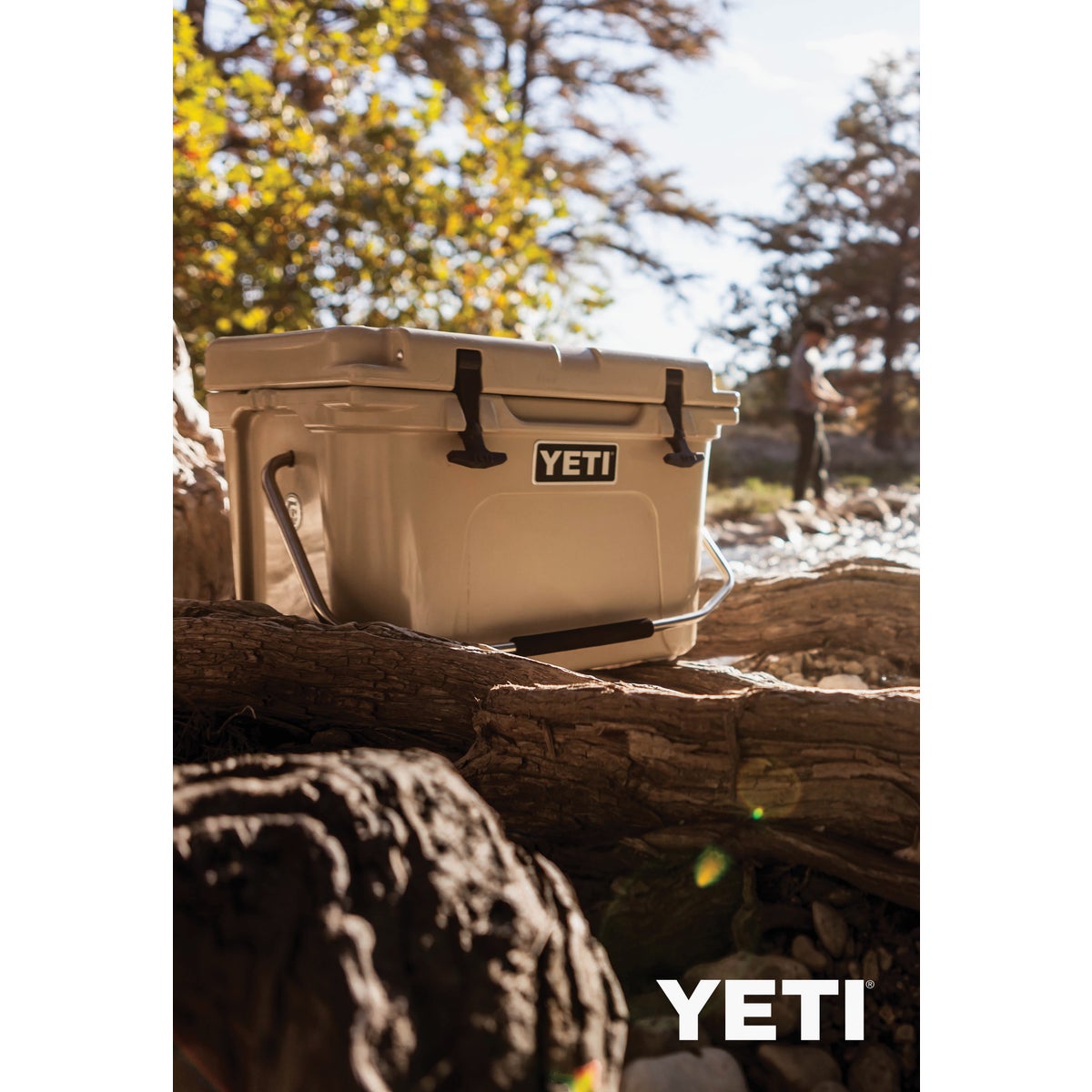 Yeti Roadie 20, 16-Can Cooler, Tan