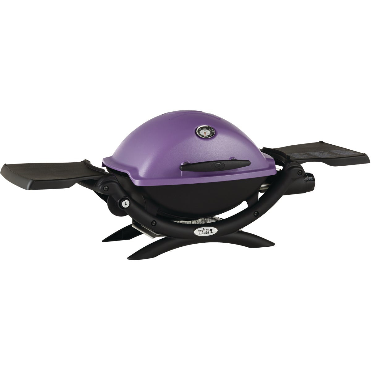 Weber Q 1200 1-Burner Purple 8,500-BTU LP Gas Grill