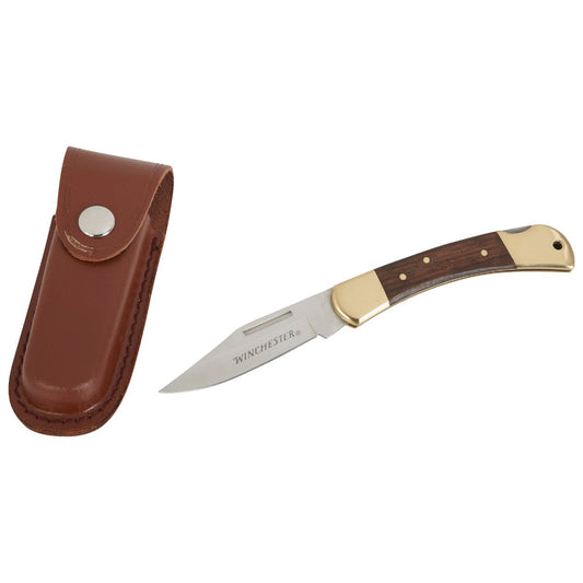 Winchester 3-1/4 In. Folding Knife With Sheath