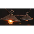 Gerson 10 Ft. 10-Light Clear Bronze Cover String Lights