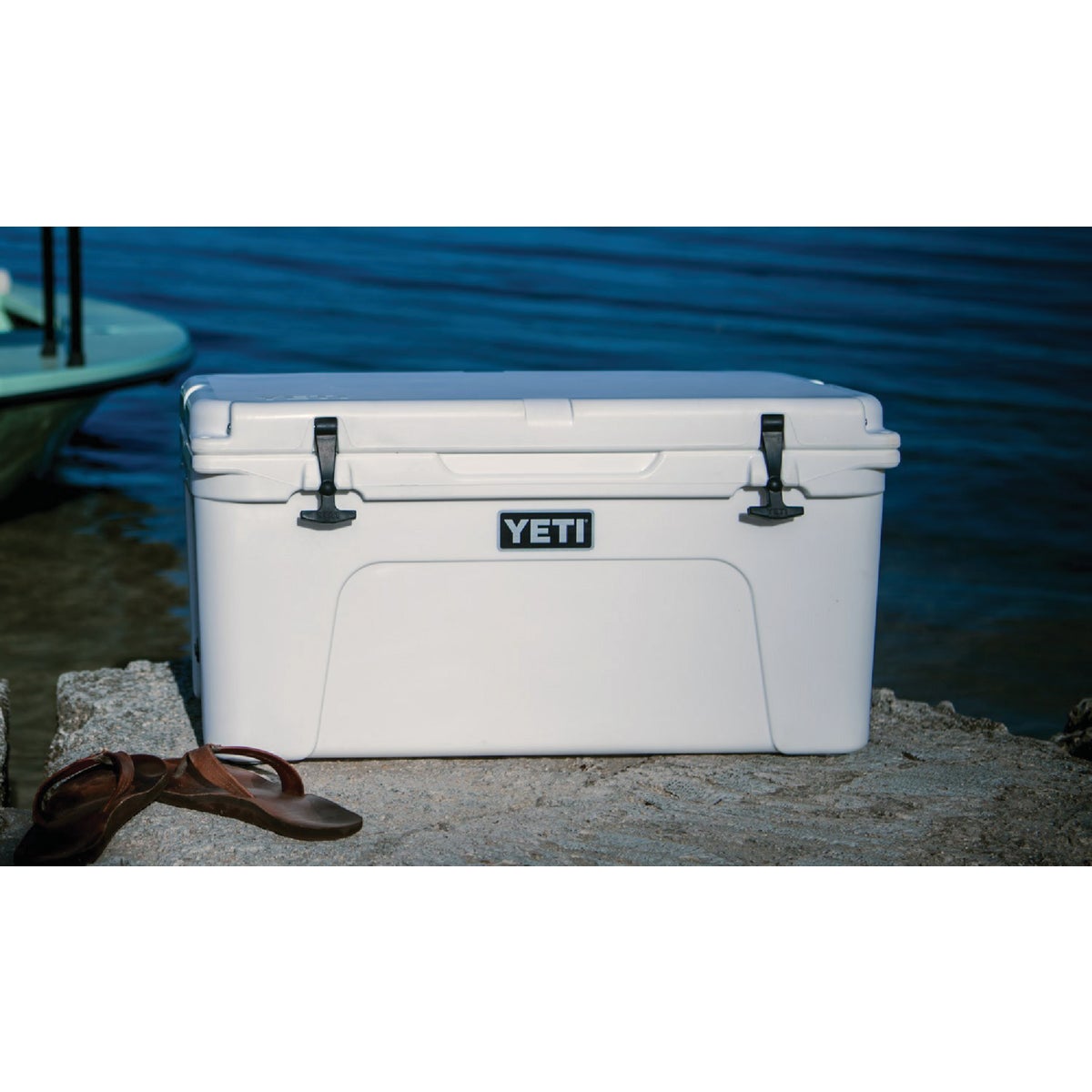 Yeti Tundra 65, 42-Can Cooler, White