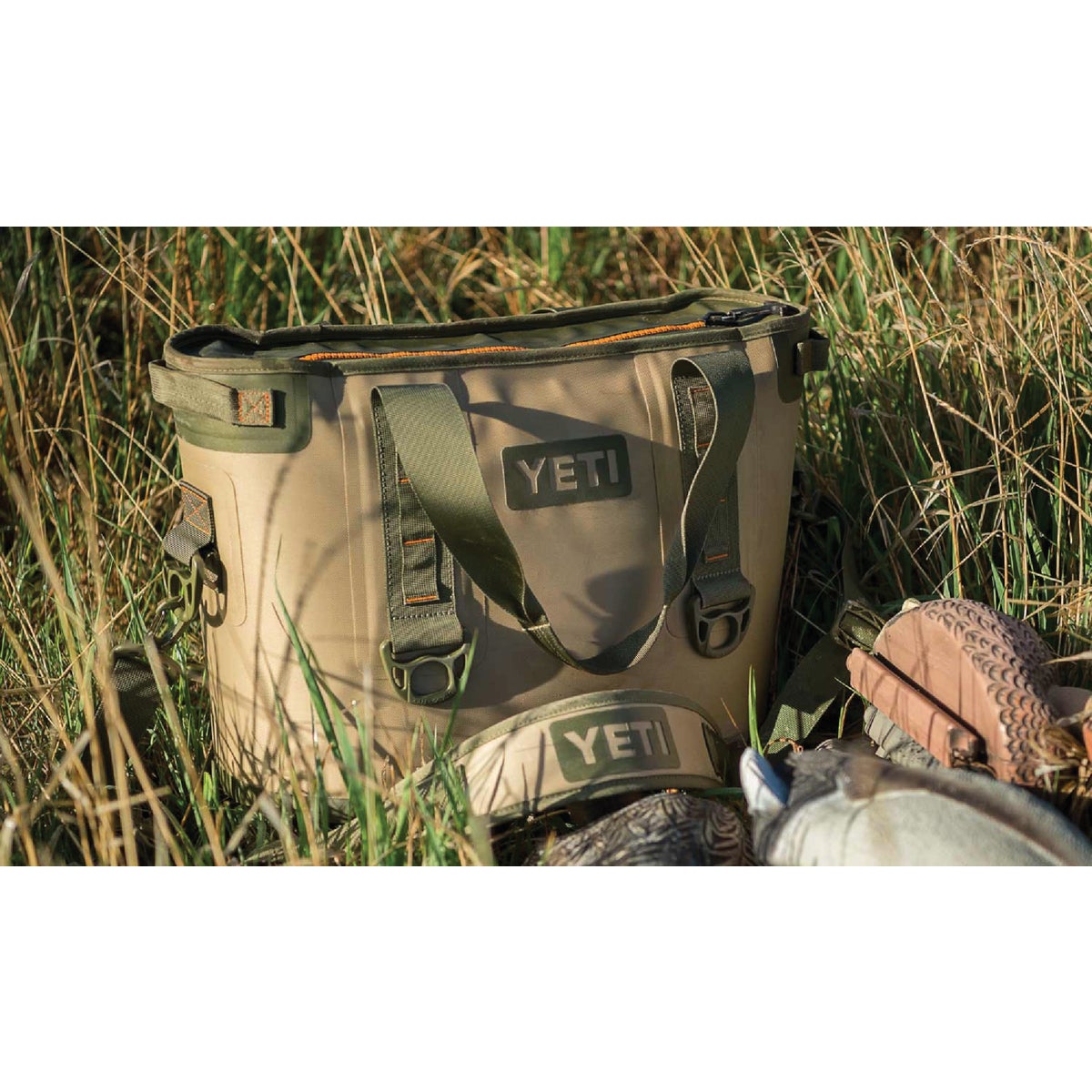 Yeti Hopper 24-Can Soft-Side Cooler, Tan