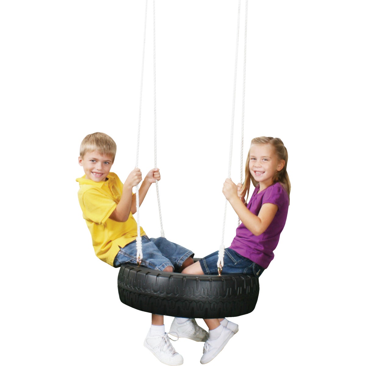 Swing N Slide Black Classic Tire Swing