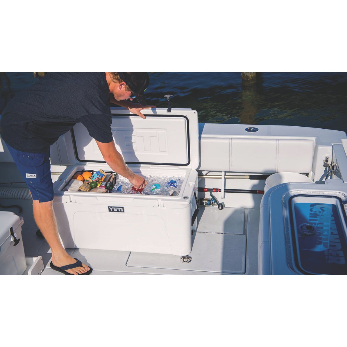 Yeti Tundra 110, 74-Can Cooler, White