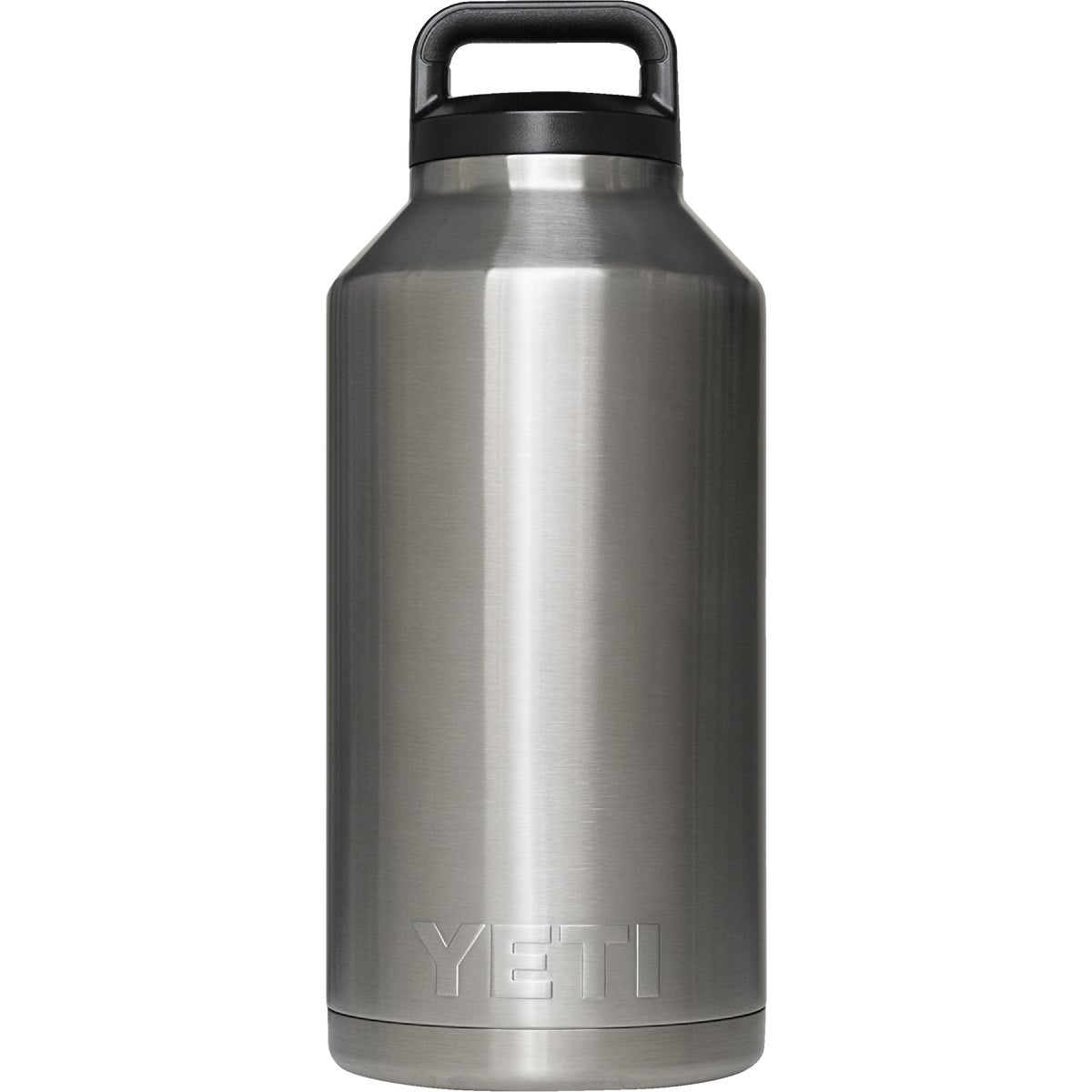 Yeti Rambler 64 Oz. Silver Stainless Steel Insulated Vacuum Bottle