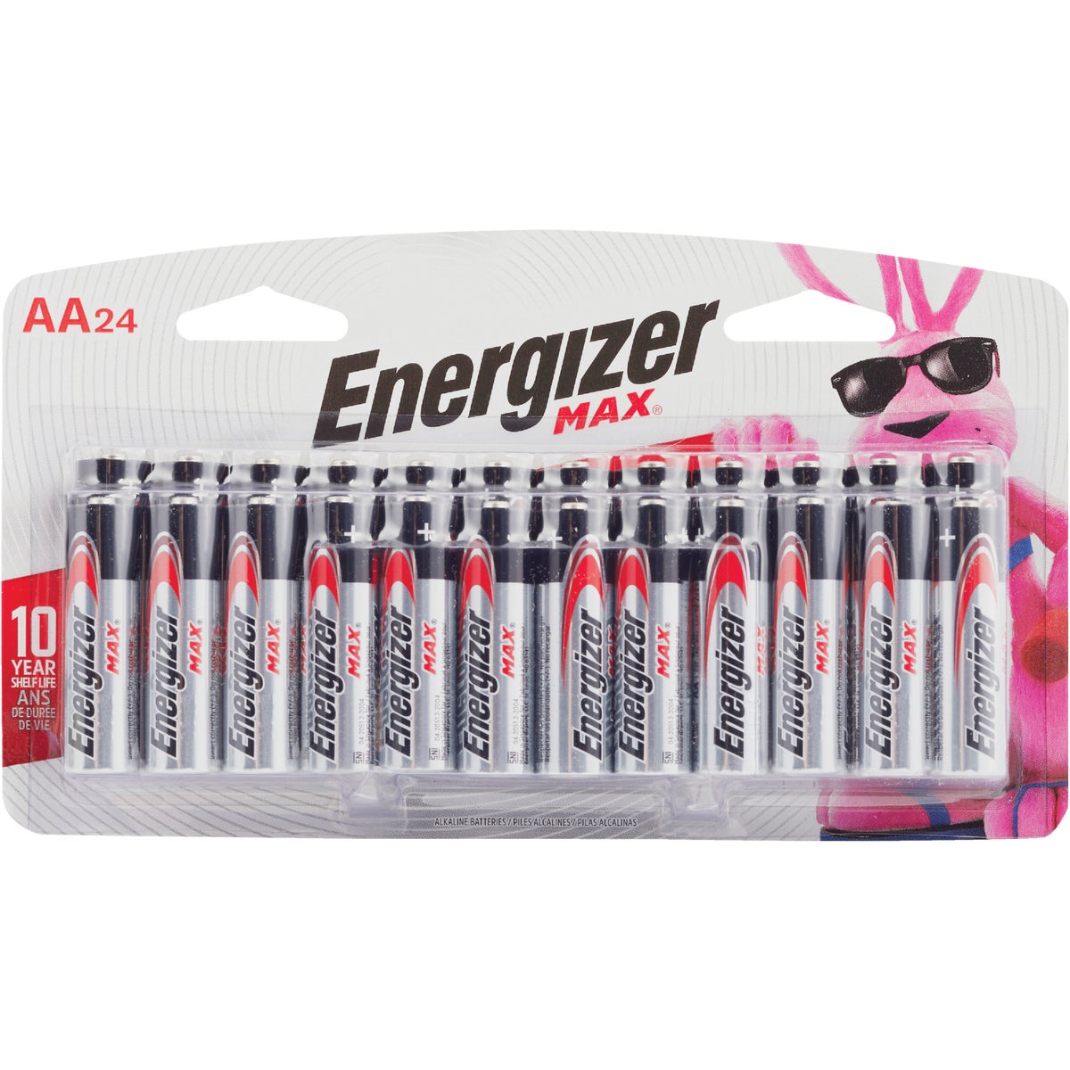 Energizer Max AA Alkaline Battery (24-Pack)